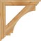 Ekena Millwork Imperial Traditional Rough Sawn Bracket, Western Red Cedar, 4"W x 30"D x 30"H BKT04X30X30IMP01RWR - alternate 2